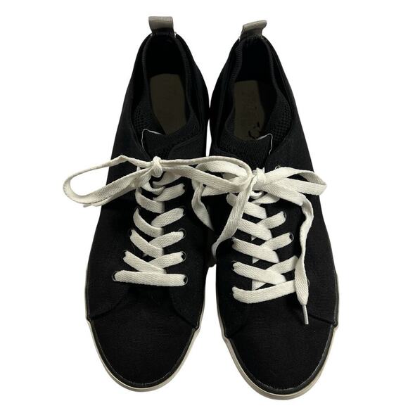 Kenneth Cole The Run Canvas Sneaker Shoe Black Inner Sock Mens Size 11 main image 8